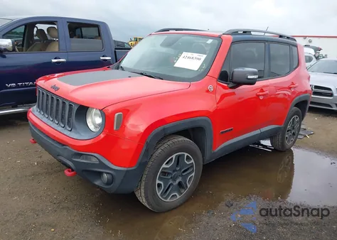 2015 Jeep Renegade Trailhawk из США, поврежденный, VIN ZACCJBCT7FPC36286